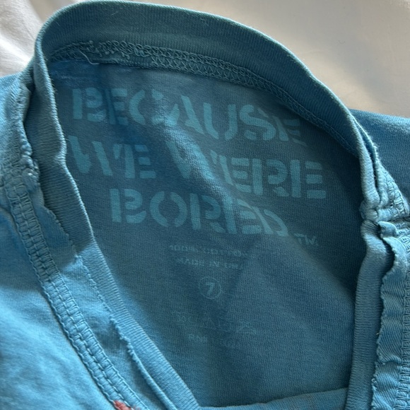 Boys Size 7 Sovereign Code & Because We Were Bored T-Shirt and Pants - Picture 3 of 6